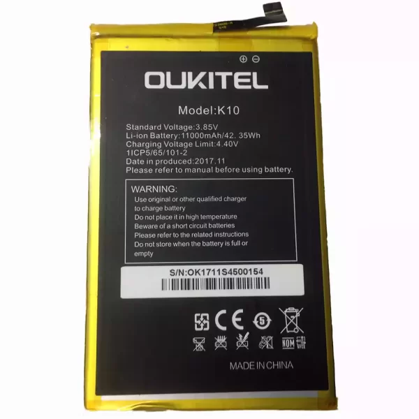 純正 バッテリー 対応 OUKITEL K10