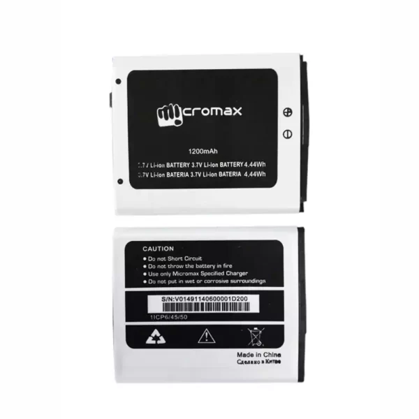 純正 バッテリー 対応 Micromax D200