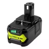 18V 3.0Ah 交換用 バッテリー 対応 Ryobi P500,P501,P506,P510,P514,P520,P521,P522,P530,P540,P570