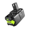 18V 6.0Ah 交換用 バッテリー 対応 Ryobi BID-1801M,BID-180L,BID1821,BIW180,CAD-180L,CAG-180M,CAP-1801M - 画像 (3)