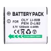 交換用 バッテリー 対応 OLYMPUS VG-190 VH-410 VH-515 VH-520 VR-340 VR-350 VR-370 XZ-1 XZ-10