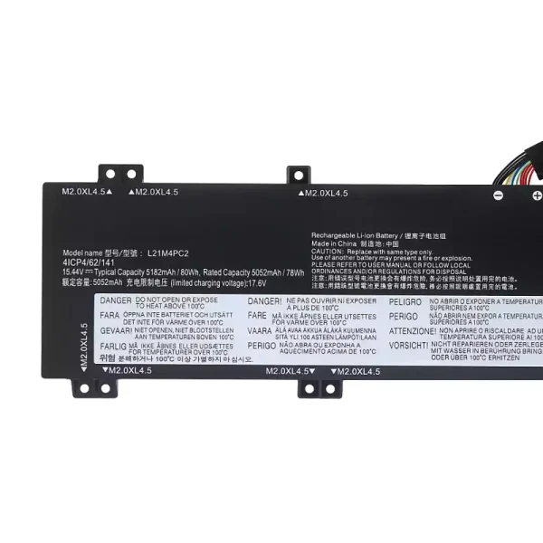 純正ノートパソコン バッテリー対応 [LENOVO]レノボ L21B4PC0 L21C4PC1 L21D4PC1 L21M4PC2 L21M4PC3 - 画像 (3)