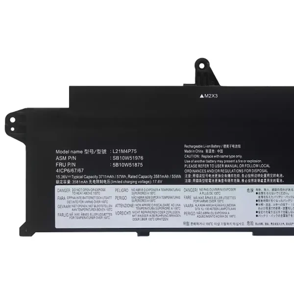 純正ノートパソコン バッテリー対応 [LENOVO]レノボ L21B4P71 L21M4P75 L21C4P75 L21L4P73 - 画像 (3)