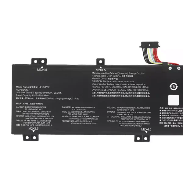 純正ノートパソコン バッテリー対応 [LENOVO]レノボ L21C4PC2 L21C4PC3 L21D4PC2 L21M4PC5 L21M4PC6 - 画像 (3)