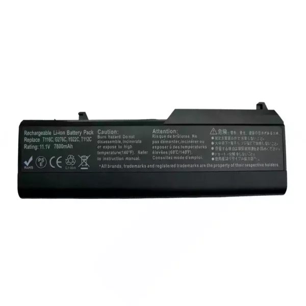 純正ノートパソコン バッテリー対応 [DELL]デル T116C K738H T112C