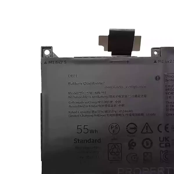 純正ノートパソコン バッテリー対応 [DELL]デル MN79H NXRKW - 画像 (3)