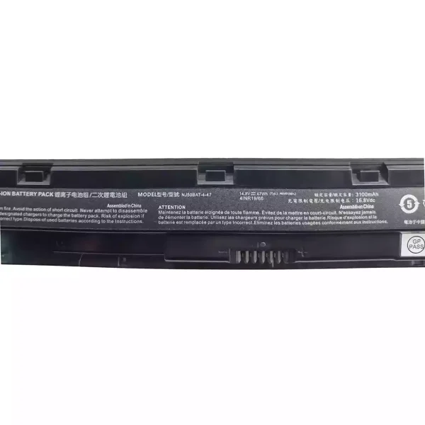 純正ノートパソコン バッテリー対応 CLEVO NJ50BAT-4-47 - 画像 (2)