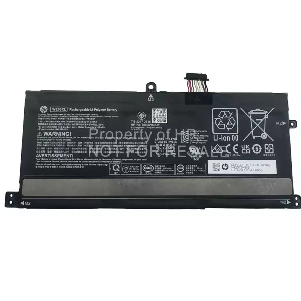 純正ノートパソコン バッテリー対応 [HP]エイチピー WE03XL TPN-IB0X N42575-005 N42388-1E1