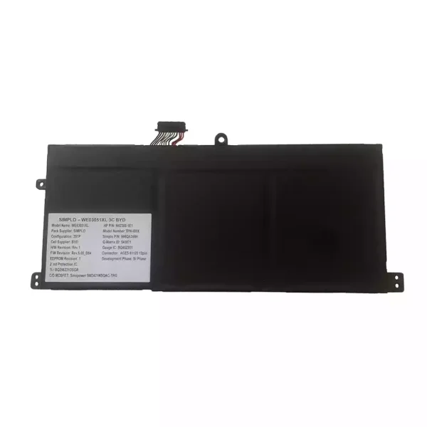 純正ノートパソコン バッテリー対応 [HP]エイチピー WE03XL TPN-IB0X N42575-005 N42388-1E1 - 画像 (2)