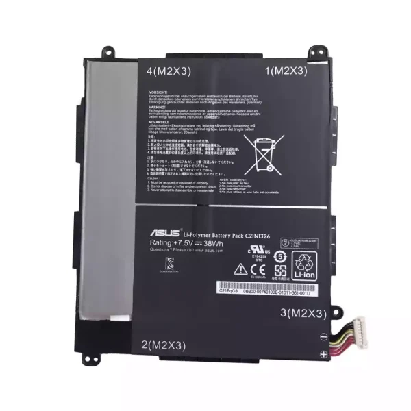 純正ノートパソコン バッテリー対応 [ASUS]エイスース C21N1326