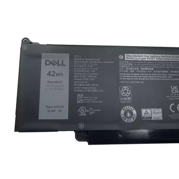 純正ノートパソコン バッテリー対応 [DELL]デル JTG7N 7RDGP - 画像 (2)