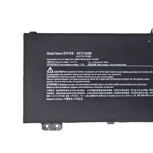 純正ノートパソコン バッテリー対応 [ACER]エイサー AP21D8M - 画像 (3)