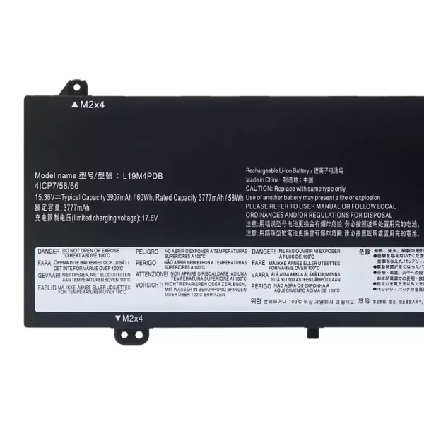 純正ノートパソコン バッテリー対応 [LENOVO]レノボ L20M4PDB L20C4PDB - 画像 (3)