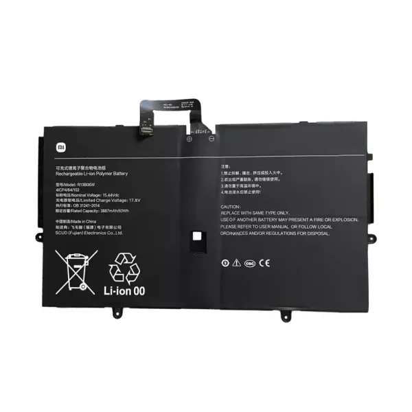 純正ノートパソコン バッテリー対応 XIAOMI R13B06W