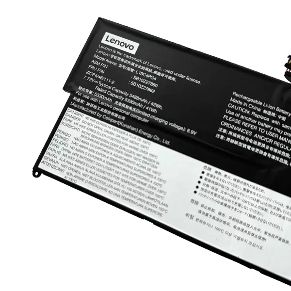純正ノートパソコン バッテリー対応 [LENOVO]レノボ L19M4PG4 L19C4PG4 L19D4PG3 - 画像 (3)