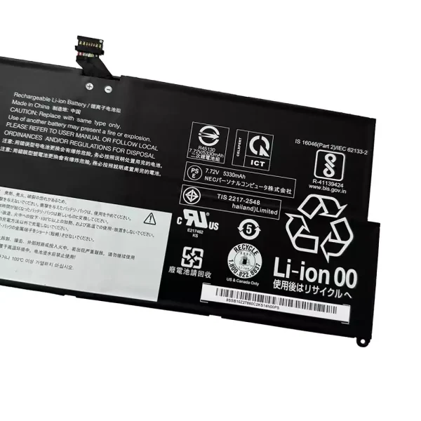 純正ノートパソコン バッテリー対応 [LENOVO]レノボ L19M4PG4 L19C4PG4 L19D4PG3 - 画像 (4)