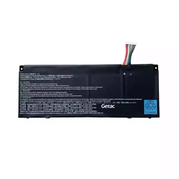 純正ノートパソコン バッテリー対応 GETAC ICC
