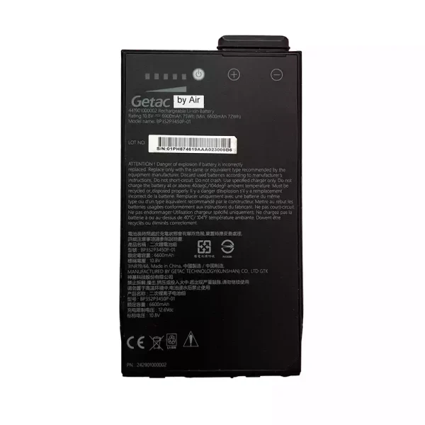 純正ノートパソコン バッテリー対応 Getac BP3S2P3450P-01 441901000002