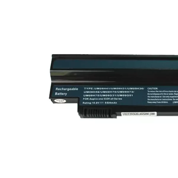 純正ノートパソコン バッテリー対応 [ACER]エイサー UM09H31 UM09H41 UM09H56 - 画像 (3)
