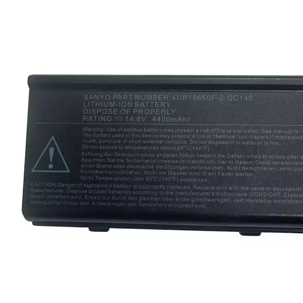 純正ノートパソコン バッテリー対応 [ACER]エイサー 4UR18650Y-2-QC140 - 画像 (2)