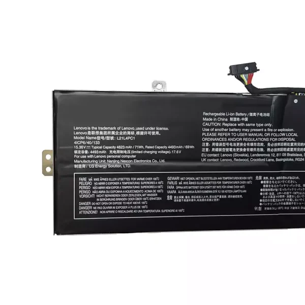 純正ノートパソコン バッテリー対応 [LENOVO]レノボ L21M4PC4 L21L4PC1 - 画像 (3)
