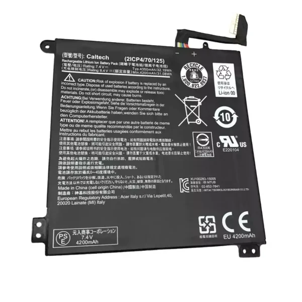 純正ノートパソコン バッテリー対応 [ACER]エイサー Caltech