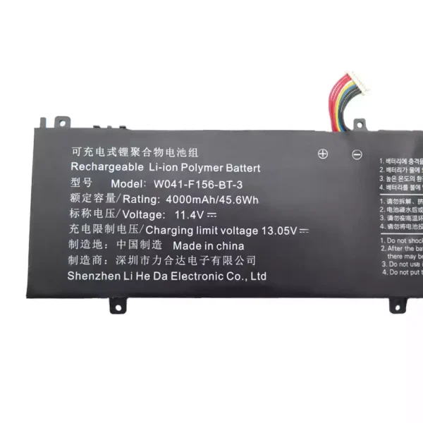 純正ノートパソコン バッテリー対応 W041-F156-BT-3 - 画像 (2)