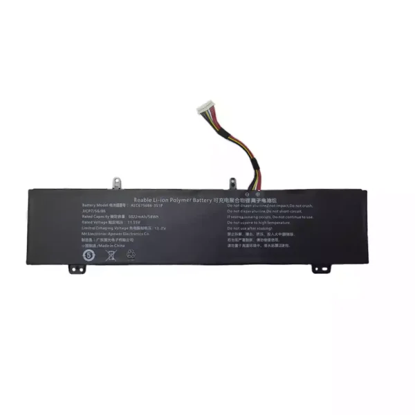 純正ノートパソコン バッテリー対応 AEC675686-3S1P - 画像 (2)