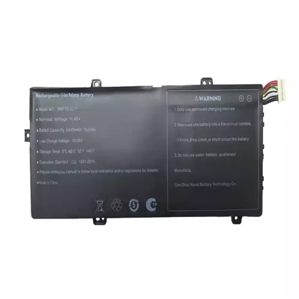 純正ノートパソコン バッテリー対応 996170-3S1P