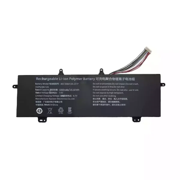純正ノートパソコン バッテリー対応 AEC5064124-2S1P - 画像 (3)