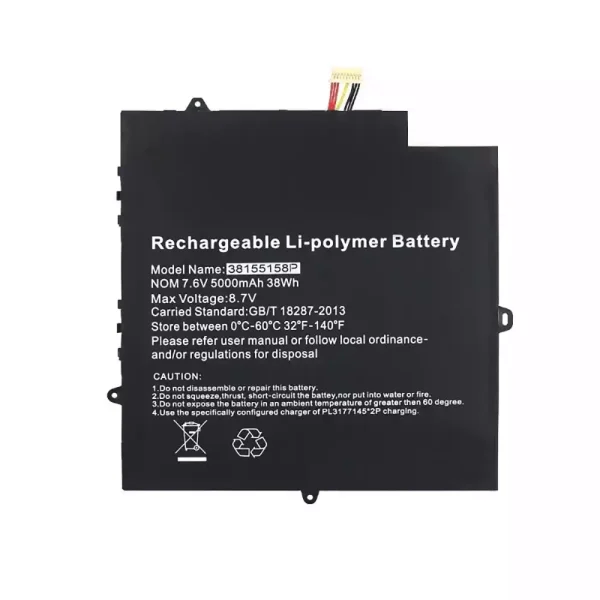 純正ノートパソコン バッテリー対応 38155158P Jumper EZBook X4 Pro