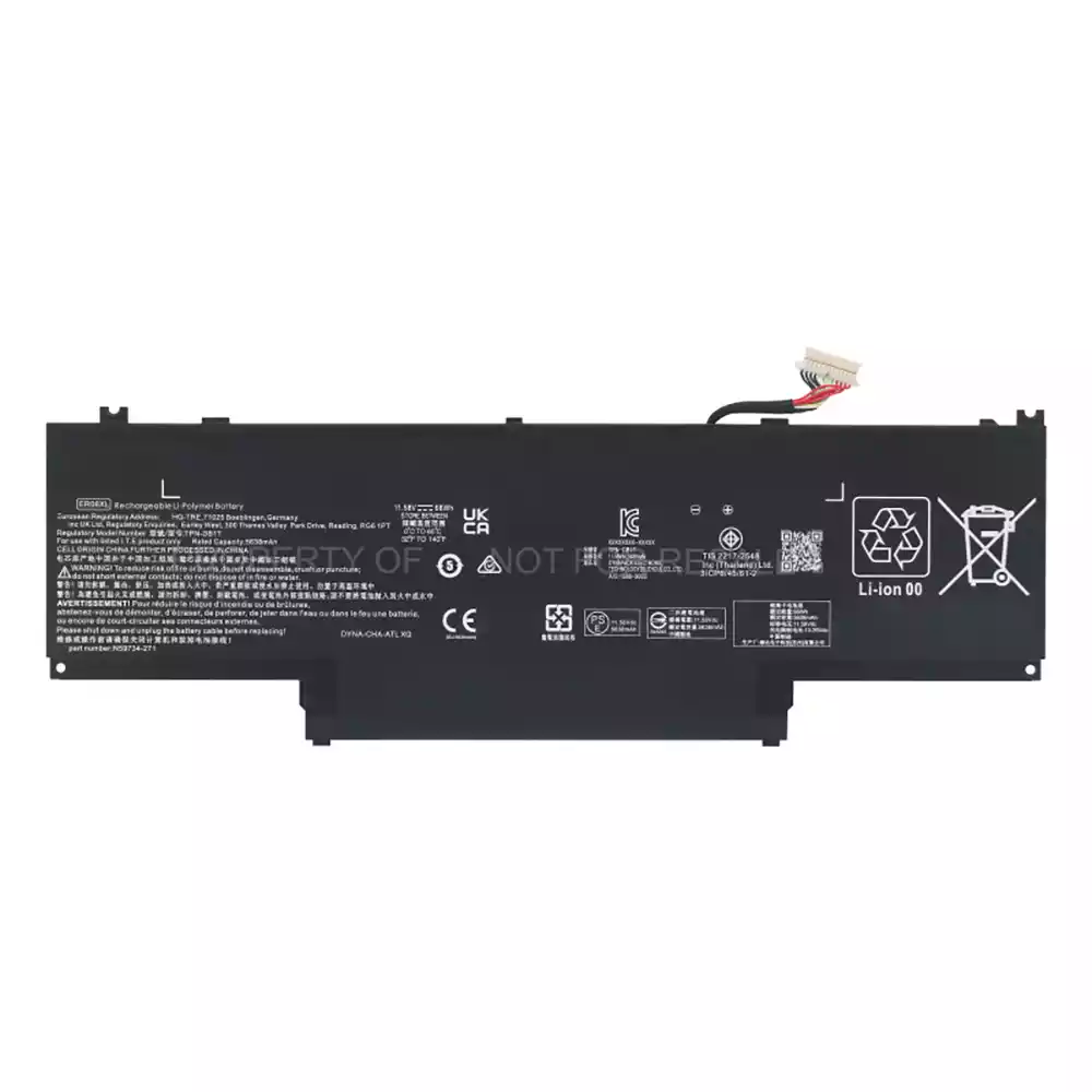 純正ノートパソコン バッテリー対応 [HP]エイチピー ER06XL TPN-DB1T