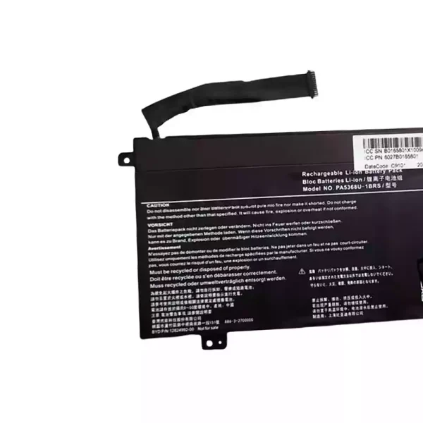 純正ノートパソコン バッテリー対応 [TOSHIBA]東芝 PA5368-1BRS - 画像 (3)