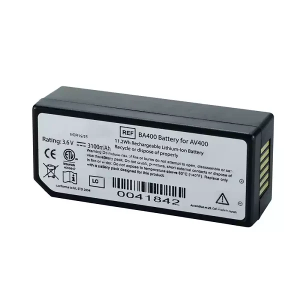 交換用 バッテリー 対応 BA400,Veins AccuVein AV400
