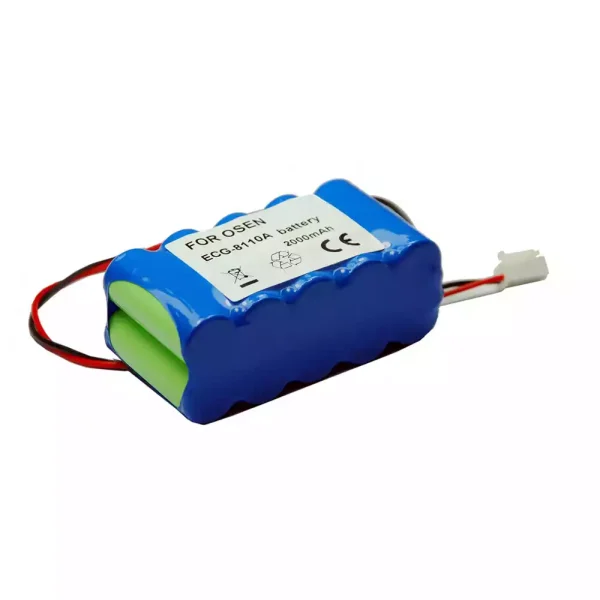 交換用 バッテリー 対応 OSEN ECG-8110 ECG-8110A ECG-8130A - 画像 (3)