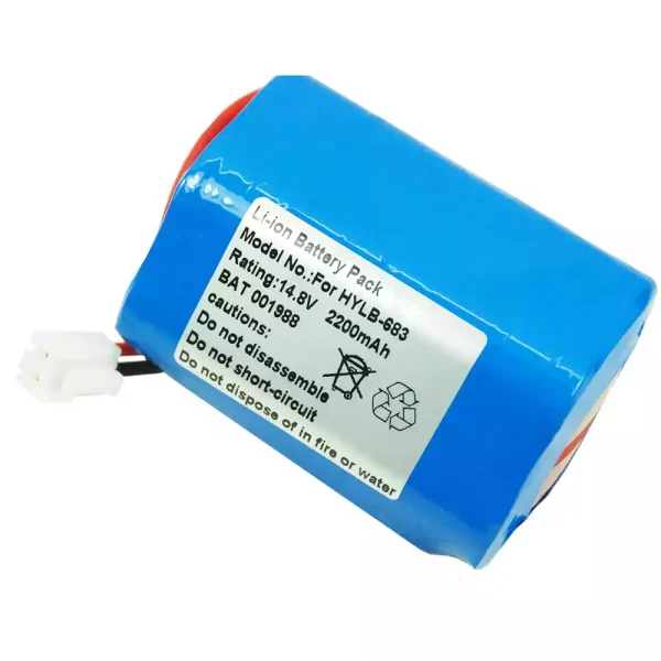 交換用 バッテリー 対応 Biocare ECG-1200,ECG-1210,ECG-1201,FM-801 - 画像 (2)