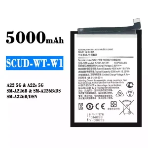 バッテリー SCUD-WT-W1 対応 Samsung A22 5G/A22s 5G