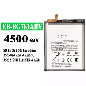 バッテリー EB-BG781ABY 対応 Samsung S20 FE 5G/S20 Fan Edition