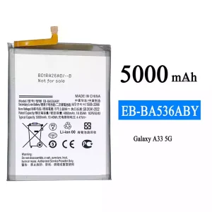 バッテリー EB-BA536ABY 対応 Samsung Galaxy A33 5G