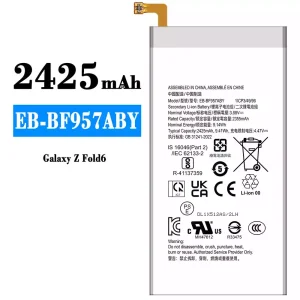 バッテリー EB-BF957ABY 対応 Samsung Galaxy Z Fold 6