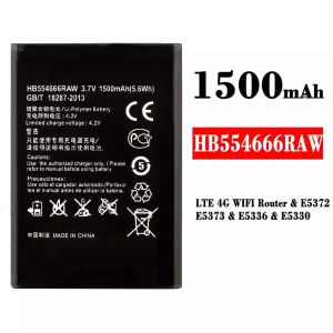 バッテリー HB554666RAW 対応 HUAWEI LTE 4G WIFI Router / E5372 / E5373 / E5336 / E5330