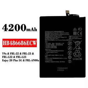 バッテリー HB486686ECW 対応 HUAWEI Y9a / Enjoy 20 Plus 5G