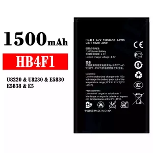 バッテリー HB4F1 対応 HUAWEI U8220/U8230/E5830/E5838/E5