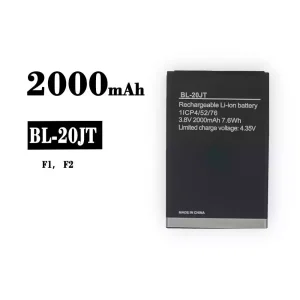 バッテリー BL-20JT 対応 Tecno F1 / F2