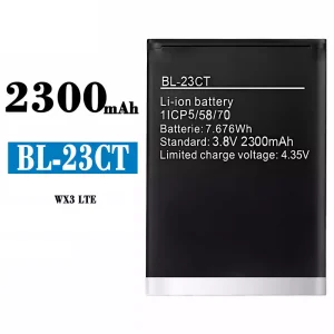 バッテリー BL-23CT 対応 Tecno WX3 LTE
