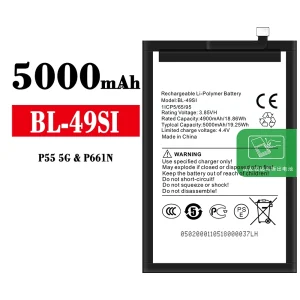 バッテリー BL-49SI 対応 ITEL P55 5G