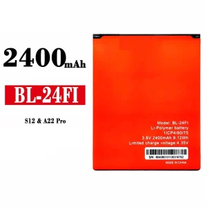 バッテリー BL-24FI 対応 ITEL S12/A22 Pro