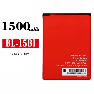 バッテリー BL-15BI 対応 ITEL A14 / it1407