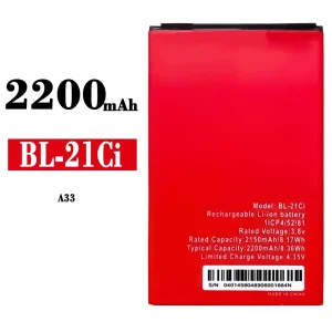 バッテリー BL-21Ci 対応 ITEL A33