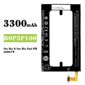 バッテリー B0P3P100 対応 HTC One Max